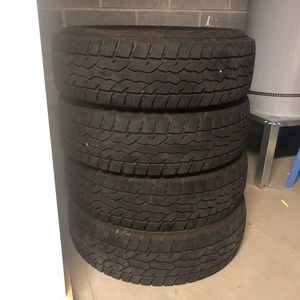 5 Tires. Iron Man All Terrain 245/75/17